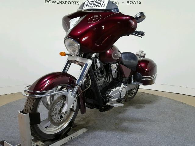 5VPCB26D583000486 - 2008 VICTORY MOTORCYCLES KINGPIN BURGUNDY photo 4