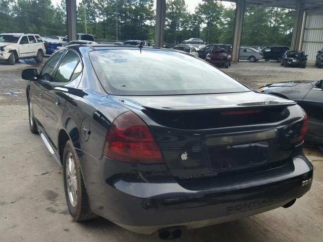 2G2WP552071111289 - 2007 PONTIAC GRAND PRIX BLACK photo 3