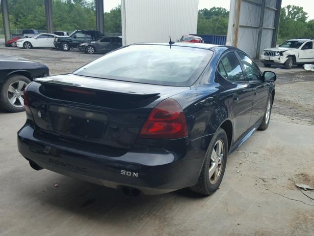 2G2WP552071111289 - 2007 PONTIAC GRAND PRIX BLACK photo 4
