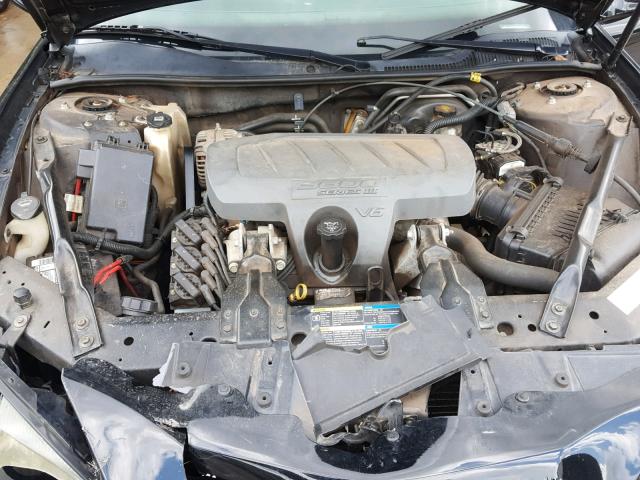 2G2WP552071111289 - 2007 PONTIAC GRAND PRIX BLACK photo 7