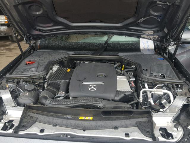 WDDZF4KB2JA338139 - 2018 MERCEDES-BENZ E 300 4MAT GRAY photo 7