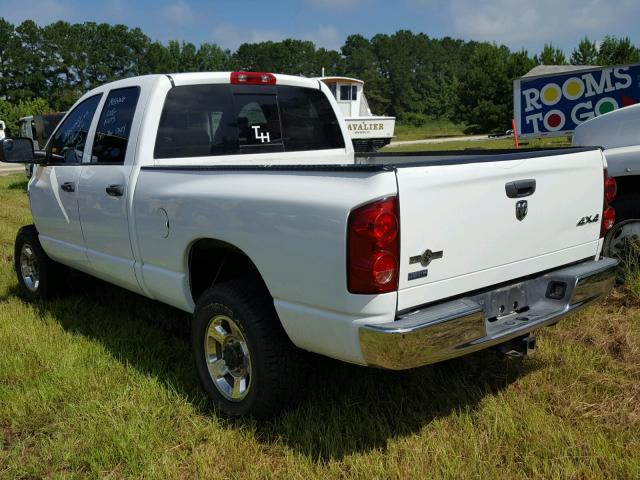 3D7KS28A58G116335 - 2008 DODGE RAM 2500 S Սպիտակ լուսանկար 3