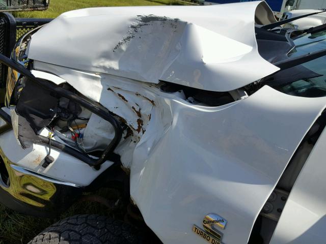 3D7KS28A58G116335 - 2008 DODGE RAM 2500 S Սպիտակ լուսանկար 9