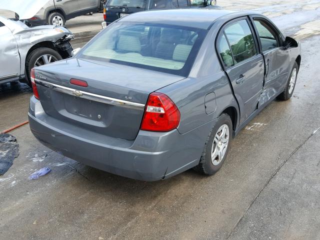 1G1ZS58F58F135886 - 2008 CHEVROLET MALIBU LS 灰色 照片 4