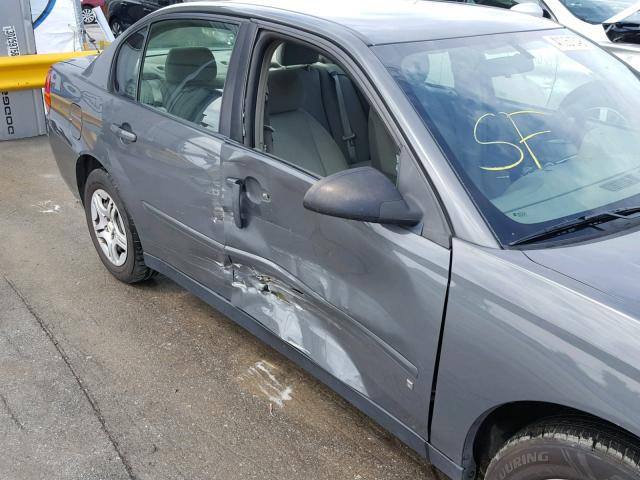 1G1ZS58F58F135886 - 2008 CHEVROLET MALIBU LS 灰色 照片 9