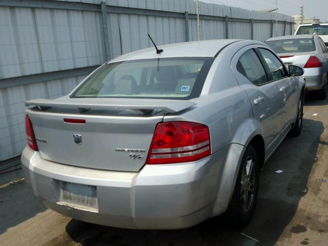 1B3CC5FB1AN149176 - 2010 DODGE AVENGER R/ SILVER photo 4