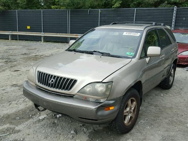 JT6HF10U2Y0120248 - 2000 LEXUS RX TAN photo 2