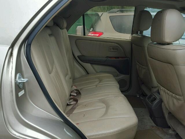 JT6HF10U2Y0120248 - 2000 LEXUS RX TAN photo 6