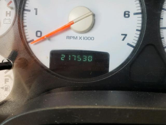 3D7KA28D44G170281 - 2004 DODGE RAM 2500 S WHITE photo 8