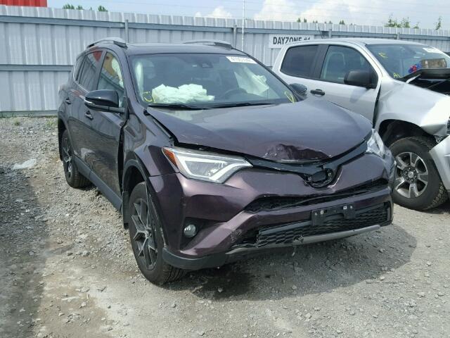 2T3JFREV9HW689815 - 2017 TOYOTA RAV4 SE BLACK photo 1