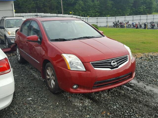 3N1AB6AP1BL604193 - 2011 NISSAN SENTRA 2.0 RED photo 1