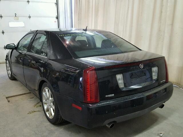 1G6DC67A870130146 - 2007 CADILLAC STS BLACK photo 3