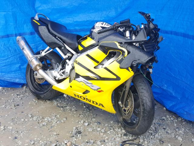 JH2PC35094M501667 - 2004 HONDA CBR600 F4 YELLOW photo 1