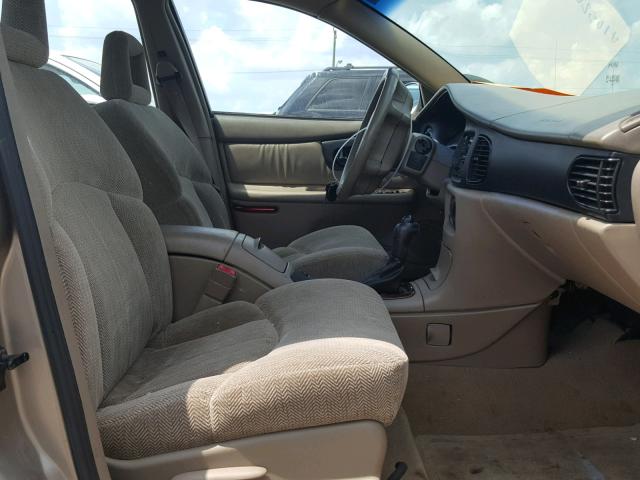 2G4WB52K431229222 - 2003 BUICK REGAL LS GOLD photo 5