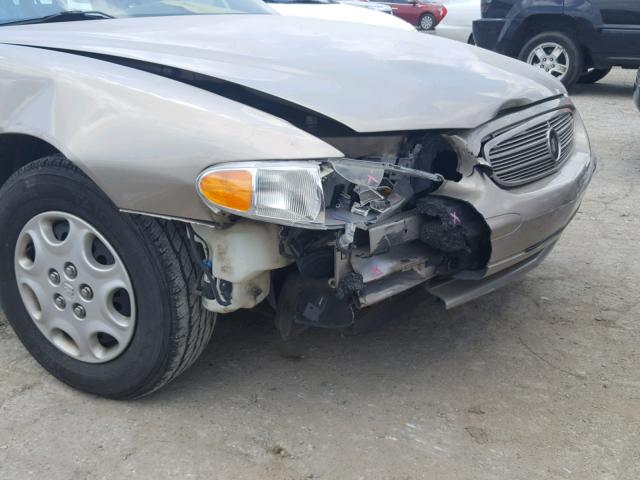 2G4WB52K431229222 - 2003 BUICK REGAL LS GOLD photo 9