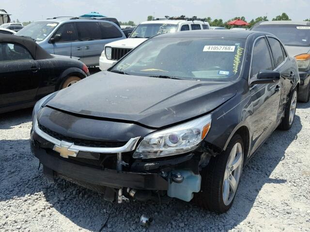 1G11G5SX8FF238491 - 2015 CHEVROLET MALIBU LTZ შავი ფოტო 2