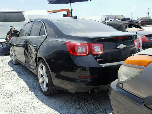1G11G5SX8FF238491 - 2015 CHEVROLET MALIBU LTZ შავი ფოტო 3
