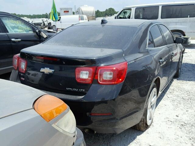 1G11G5SX8FF238491 - 2015 CHEVROLET MALIBU LTZ შავი ფოტო 4
