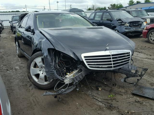 WDDNG86X37A097306 - 2007 MERCEDES-BENZ S 550 4MAT BLACK photo 1