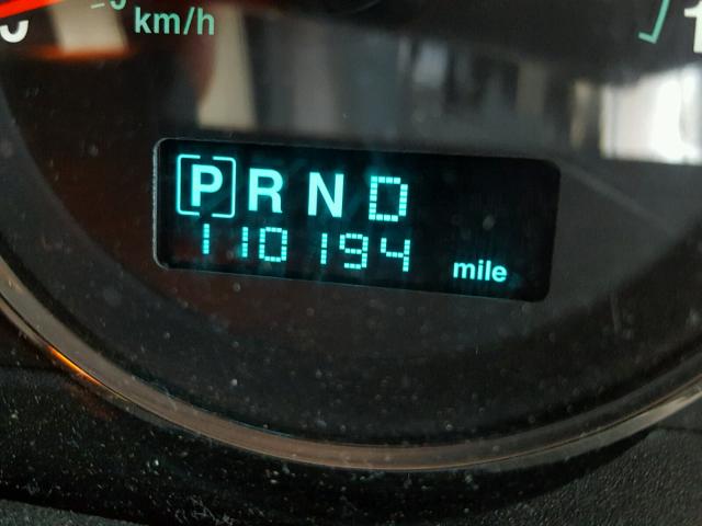 1J8HG48N16C313631 - 2006 JEEP COMMANDER BLACK photo 8