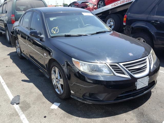 YS3FB49Y581005486 - 2008 SAAB 9-3 2.0T BLACK photo 1