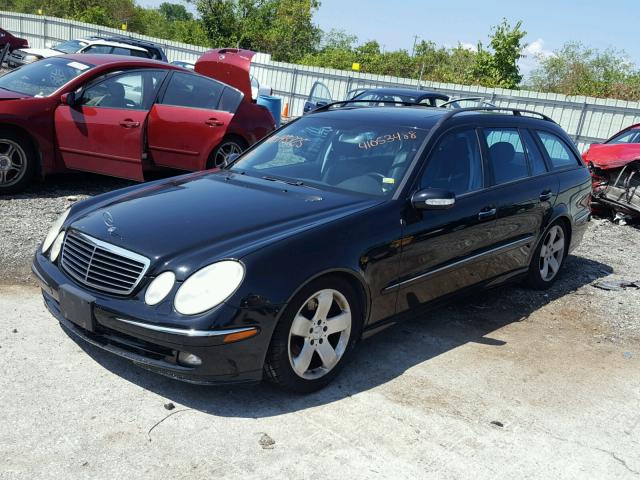 WDBUH83J66X195825 - 2006 MERCEDES-BENZ E 500 4MAT BLACK photo 2