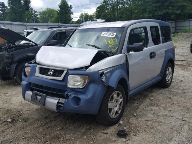 5J6YH28306L027173 - 2006 HONDA ELEMENT LX SILVER photo 2