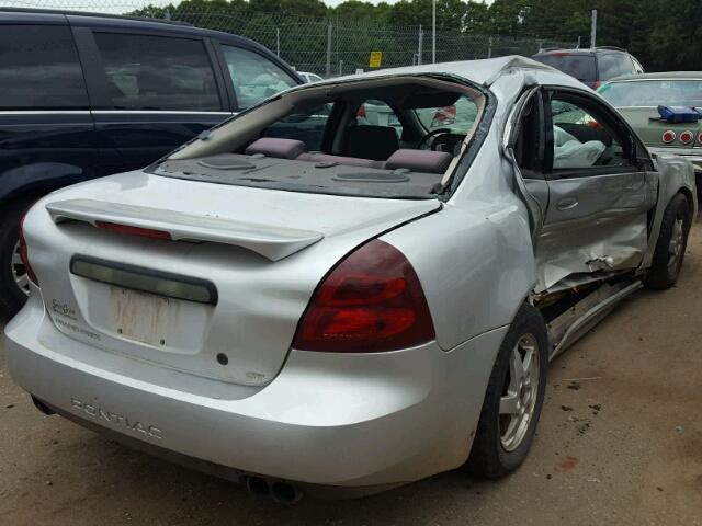 2G2WP522541206771 - 2004 PONTIAC GRAND PRIX Արծաթագույն լուսանկար 4