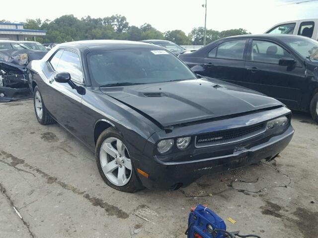 2C3CDYAG3EH111869 - 2014 DODGE CHALLENGER BLACK photo 1