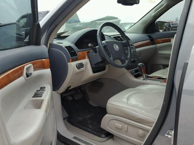 5GZER23747J156500 - 2007 SATURN OUTLOOK XR ნაცრისფერი ფოტო 9