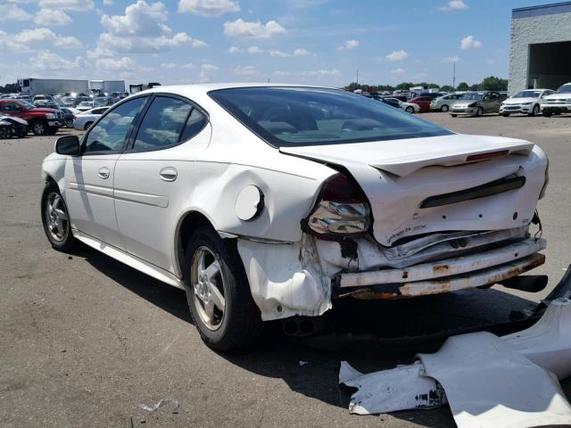 2G2WS522241229147 - 2004 PONTIAC GRAND PRIX WHITE photo 3