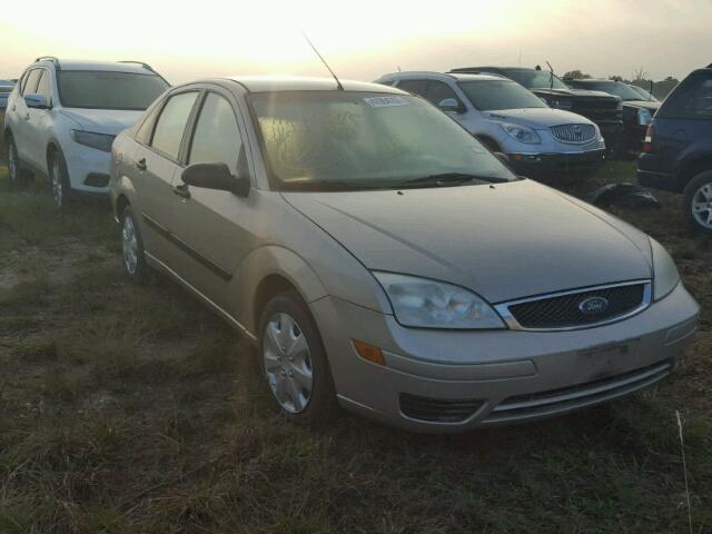 1FAFP34NX6W105461 - 2006 FORD FOCUS BROWN photo 1