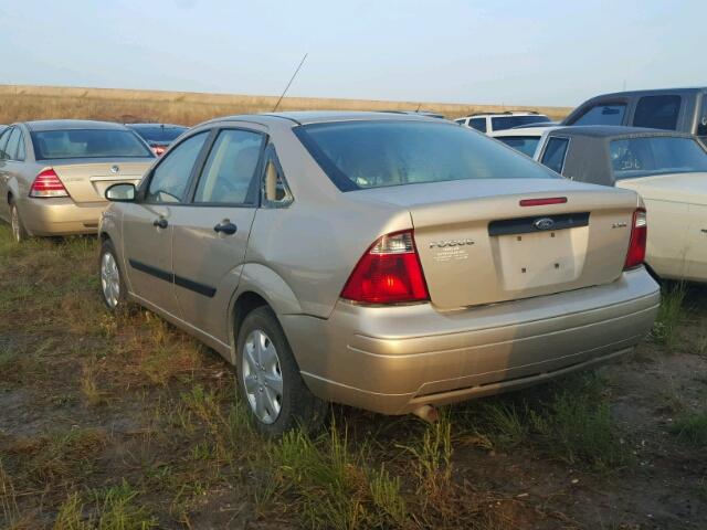 1FAFP34NX6W105461 - 2006 FORD FOCUS BROWN photo 3