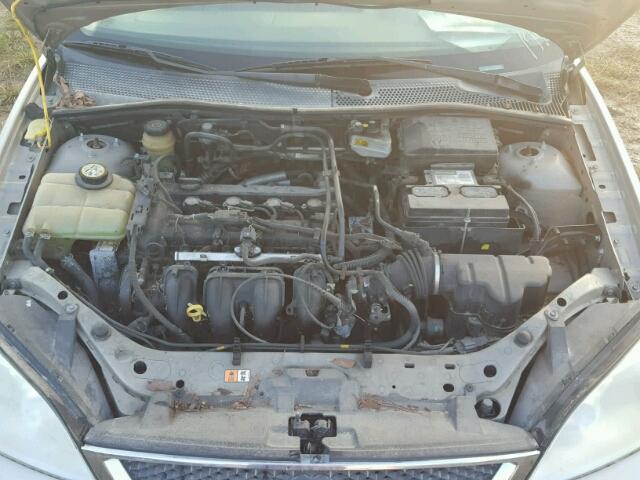 1FAFP34NX6W105461 - 2006 FORD FOCUS BROWN photo 7