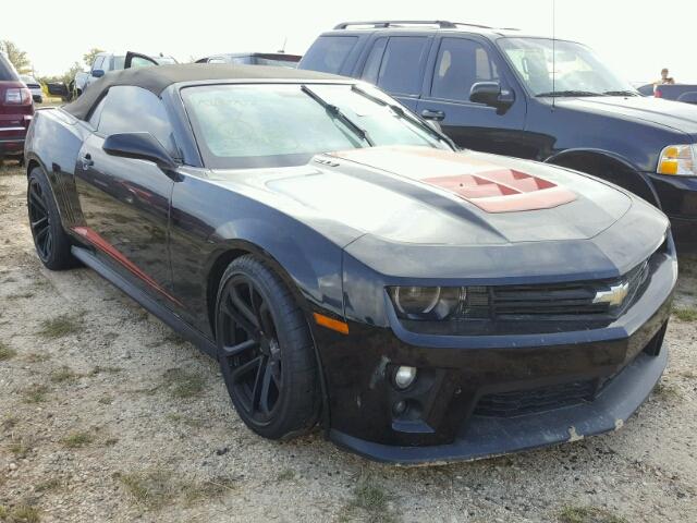 2G1FL3DP2D9805688 - 2013 CHEVROLET CAMARO ZL1 黑色 照片 1