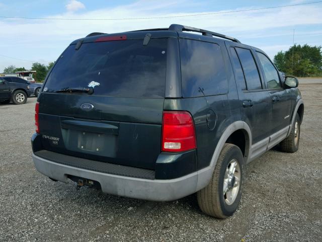 1FMZU63E02UA69395 - 2002 FORD EXPLORER X GREEN photo 4