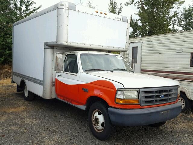 1FDKF37GXVEB21622 - 1997 FORD F350 WHITE photo 1