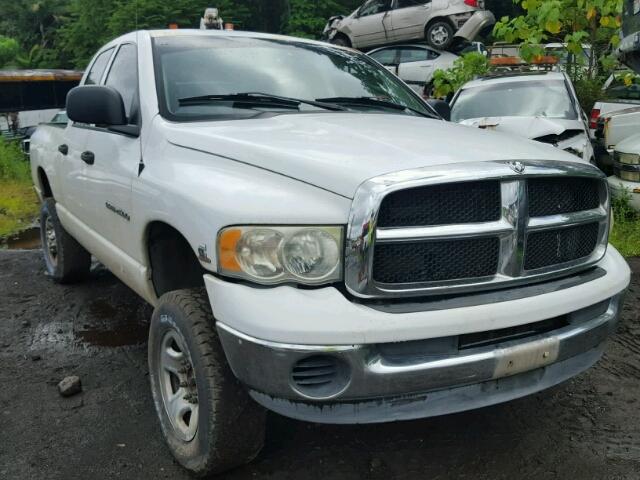 3D7KU28C44G236178 - 2004 DODGE RAM 2500 S WHITE photo 1