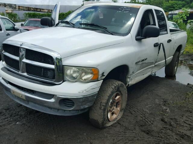 3D7KU28C44G236178 - 2004 DODGE RAM 2500 S WHITE photo 2