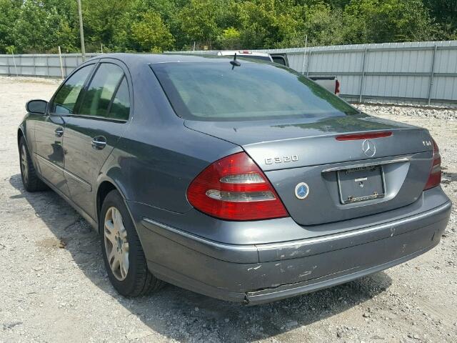 WDBUF26JX5A739954 - 2005 MERCEDES-BENZ E 320 CDI GRAY photo 3