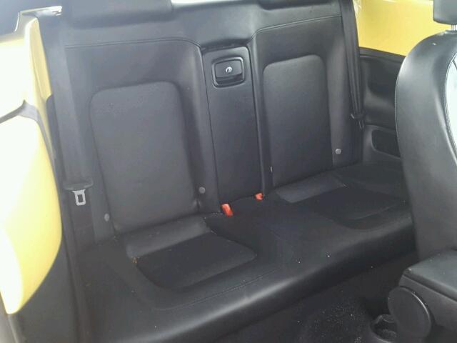 3VWRF31Y27M407155 - 2007 VOLKSWAGEN NEW BEETLE ყვითელი ფოტო 6