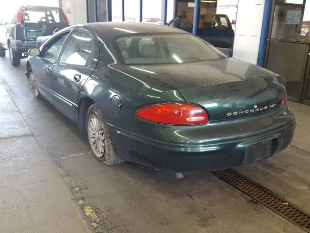 2C3HD46J2WH140512 - 1998 CHRYSLER CONCORDE L GREEN photo 3