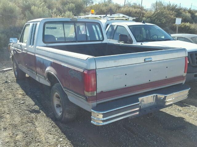 1FTEX14N1MKA34018 - 1991 FORD F150 TWO TONE photo 3