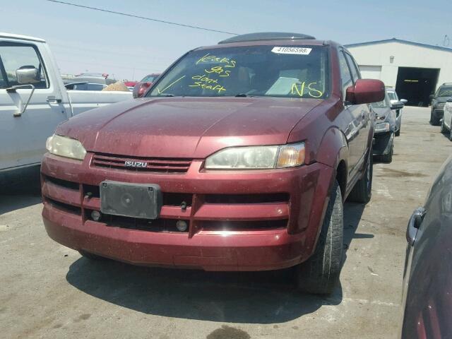 4S2CE58XX34601379 - 2003 ISUZU AXIOM XS Tünd qırmızı foto 2