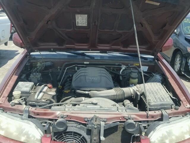 4S2CE58XX34601379 - 2003 ISUZU AXIOM XS Tünd qırmızı foto 7