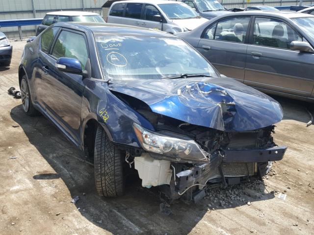 JTKJF5C75B3012809 - 2011 TOYOTA SCION TC 蓝色 照片 1