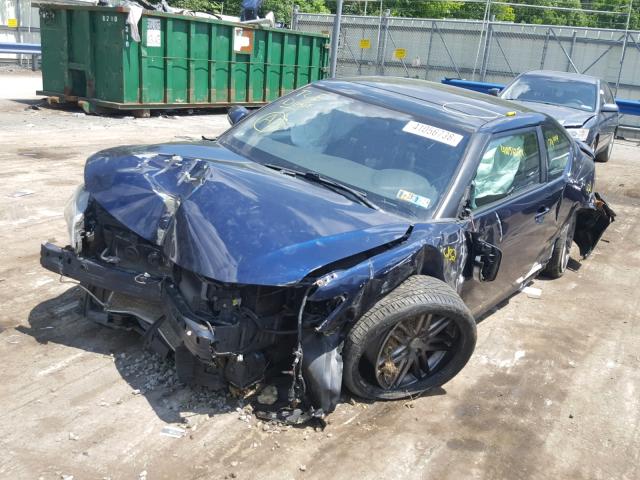 JTKJF5C75B3012809 - 2011 TOYOTA SCION TC 蓝色 照片 2