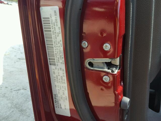 1C6RR6FT9HS671174 - 2017 RAM 1500 ST RED photo 10