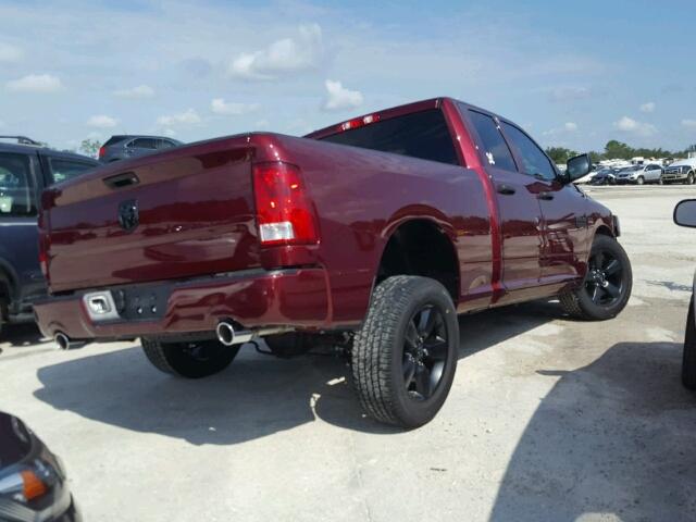 1C6RR6FT9HS671174 - 2017 RAM 1500 ST RED photo 4