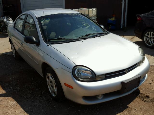 1P3ES46C71D141733 - 2001 PLYMOUTH NEON BASE SILVER photo 1